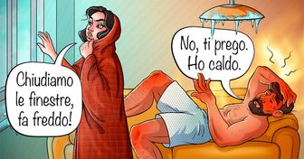 12 vignette che dimostrano che spesso le persone sposano i loro opposti