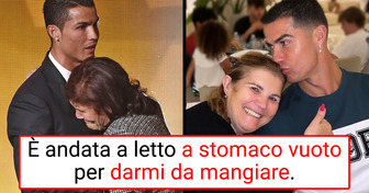 Cristiano Ronaldo svela il vero motivo per cui vive ancora con la mamma
