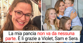 Jennifer Garner sa che dopo il parto il suo corpo non tornerà più come prima e le sta bene