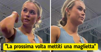 Una giovane mamma viene richiamata in palestra da uno sconosciuto