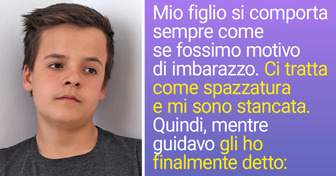 Mio figlio si vergogna di me, quindi l’ho ripagato con la stessa moneta