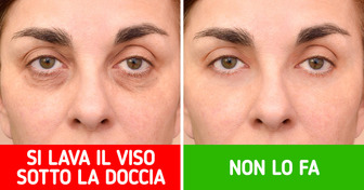 Perché non dovresti lavarti il viso sotto la doccia?