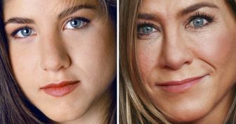 Alcuni primi piani che ci mostrano quanto sono cambiate le nostre celebrità del cuore