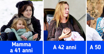 11 celebrità a cui non importa degli stereotipi e che sono diventate mamme dopo i 40 anni