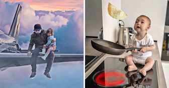 Questo papà ha inviato 20 foto alla fidanzata per dimostrarle che i figli stavano bene (ci siamo divertiti un mondo)