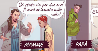 8 situazioni che provano come le mamme e i papà abbiano stili decisamente diversi