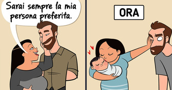 Un’artista illustra le difficoltà giornaliere dell’essere una moglie e una madre, e ci si rivede così facilmente che non possiamo fare a meno di sorridere