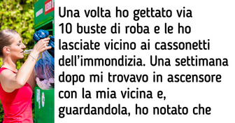 18 persone felici di aver trovato cose di cui altri si erano liberati