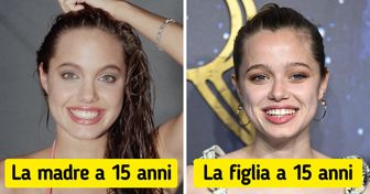 14 foto di celebrità e dei loro figli alla stessa età, una accanto all’altra