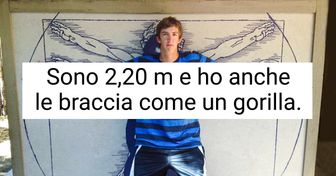 12 persone che si sono trovate in una situazione strana a causa della loro altezza insolita