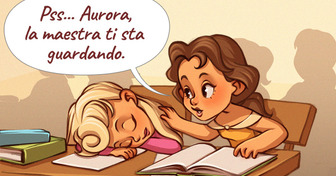 18 vignette che mostrano come sarebbero i personaggi Disney a scuola