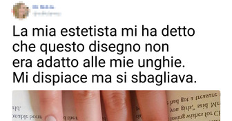 Più di 18 donne che non hanno potuto fare a meno di mostrare i disegni delle loro unghie al web