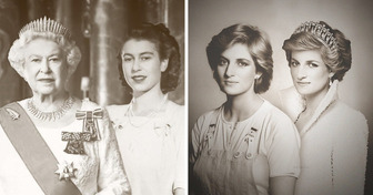 Un artista rende possibile viaggiare nel tempo, creando immagini in cui le celebrità incontrano loro stesse da giovani