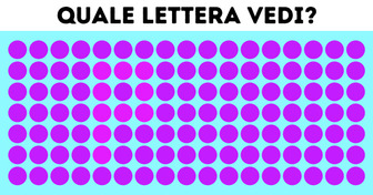 Sfida: trova la lettera nascosta in queste 15 immagini