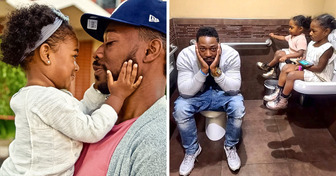 Un padre devoto sceglie di usare il bagno delle donne per proteggere le sue figlie