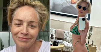 Sharon Stone dimostra che si può ancora stare in bikini a 65 anni, e qualcuno ha notato un dettaglio curioso