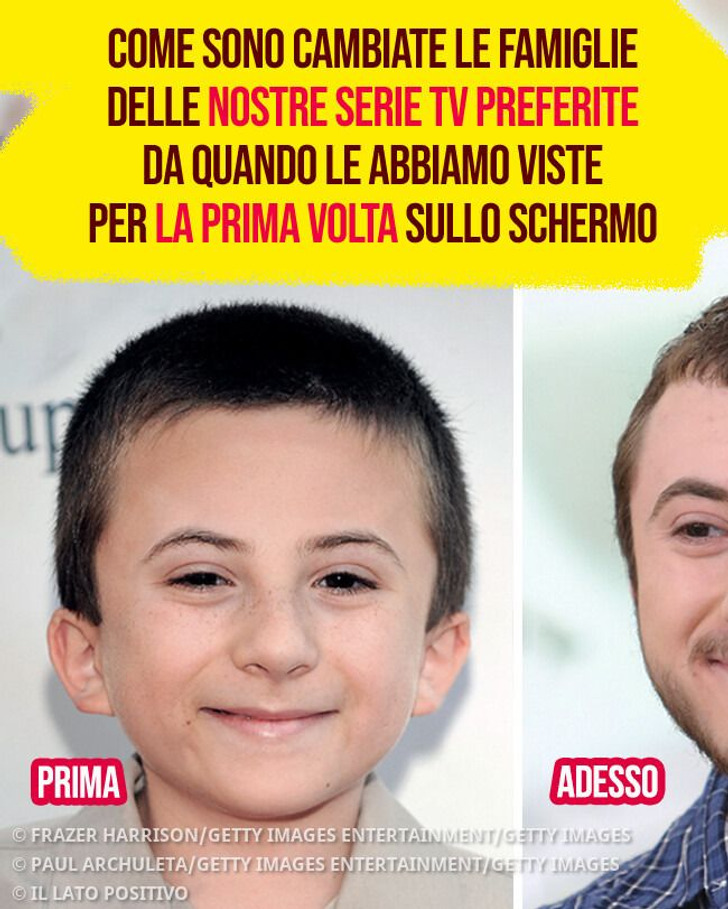 Come sono cambiate le famiglie delle nostre serie TV preferite da quando le abbiamo viste per la prima volta sullo schermo