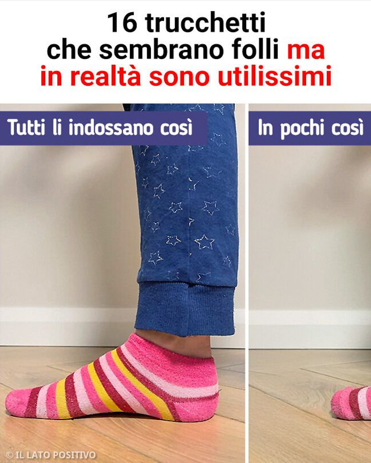 16 trucchetti che sembrano folli ma in realtà sono utilissimi