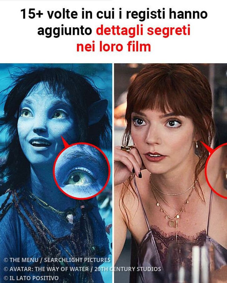 15+ volte in cui i registi hanno aggiunto dettagli segreti nei loro film