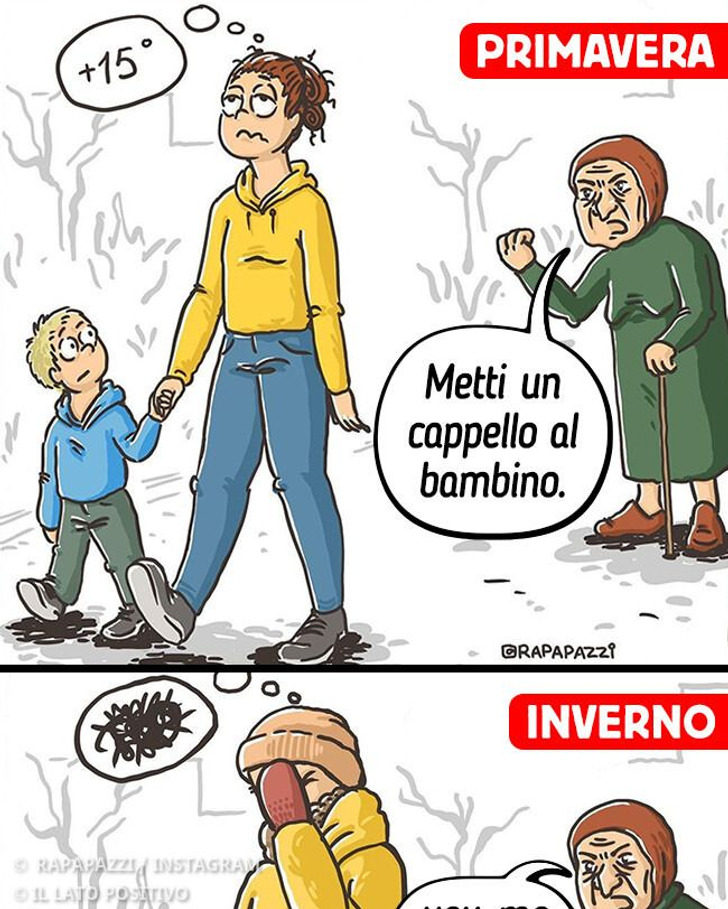17 illustrazioni realistiche che mostrano la vita “prima” e “dopo” l’arrivo di un figlio
