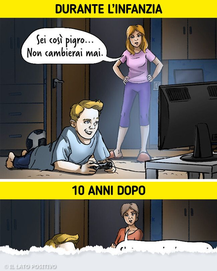 9 frasi che i genitori non dovrebbero dire per non ferire i propri figli