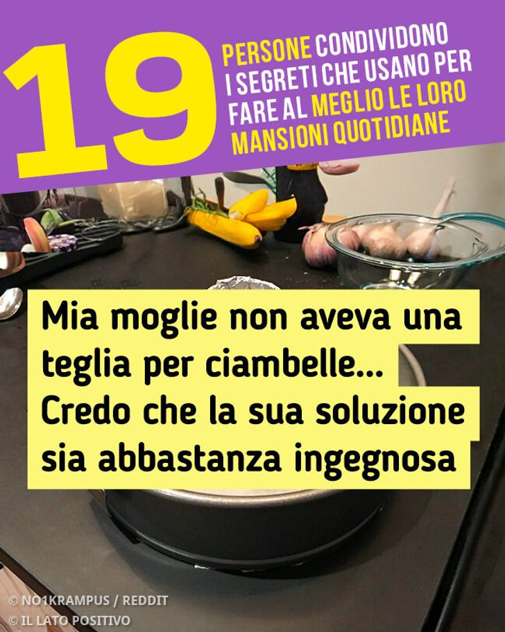 19 persone condividono i segreti che usano per fare al meglio le loro mansioni quotidiane