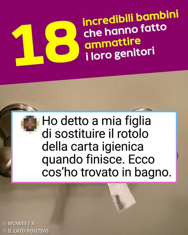 18 incredibili bambini che hanno fatto ammattire i loro genitori