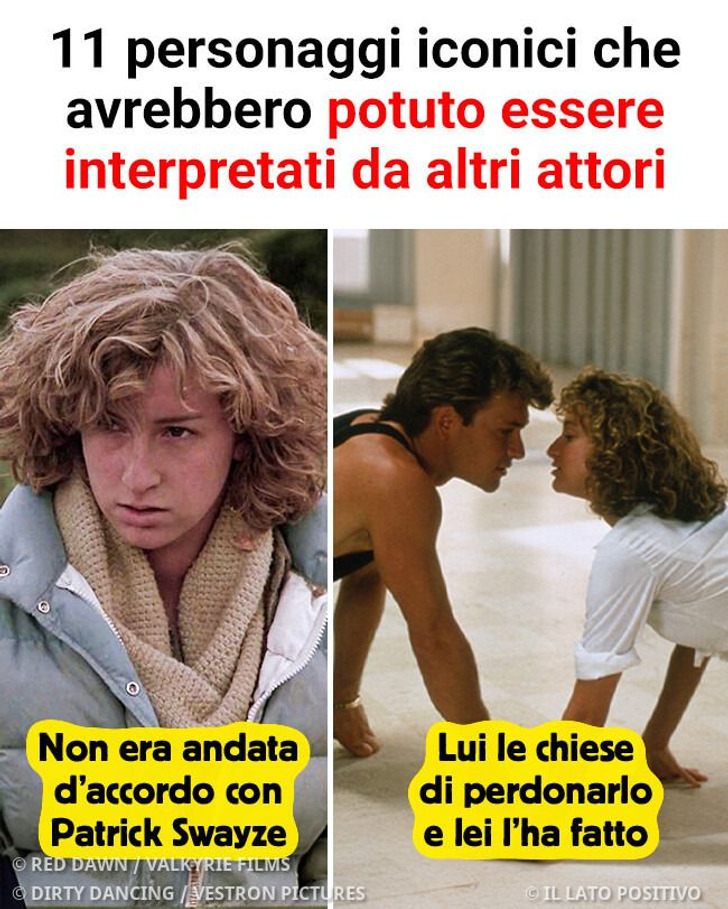 11 personaggi iconici che avrebbero potuto essere interpretati da altri attori