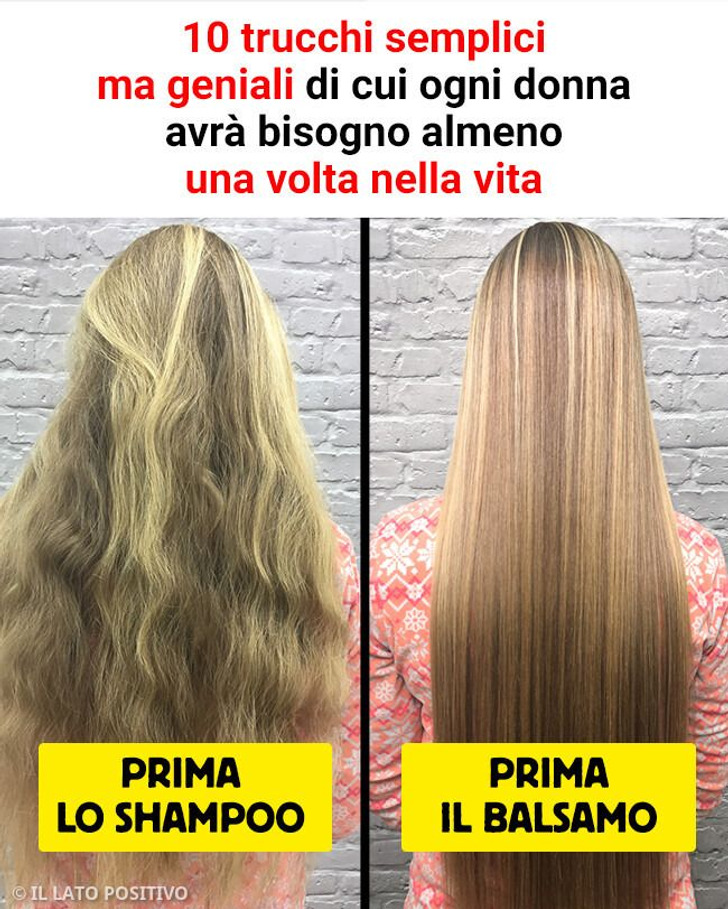 10 trucchi semplici ma geniali di cui ogni donna avrà bisogno almeno una volta nella vita