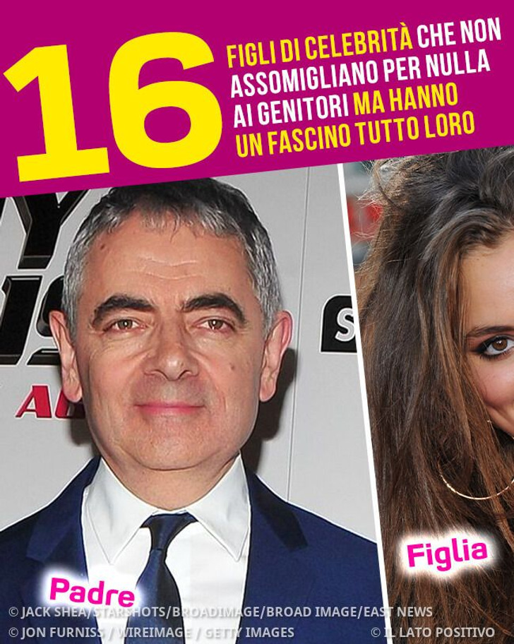 16 figli di celebrità che non assomigliano per nulla ai genitori ma hanno un fascino tutto loro