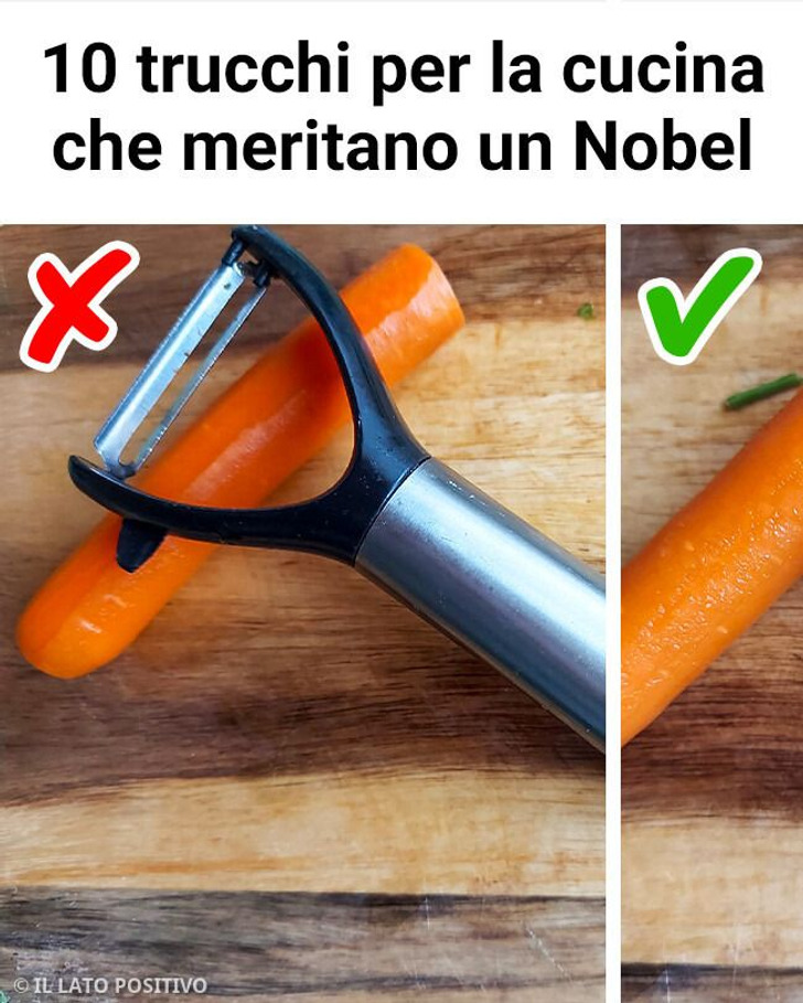 10 trucchi per la cucina che meritano un Nobel