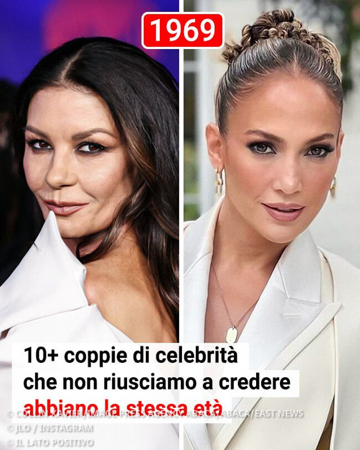 È incredibile pensare che queste 10+ coppie di celebrità abbiano la stessa età