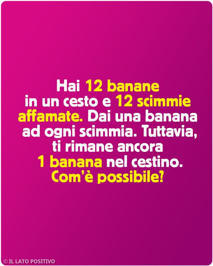 Sfida: prova a risolvere 13 indovinelli di logica, in 10 minuti, senza barare