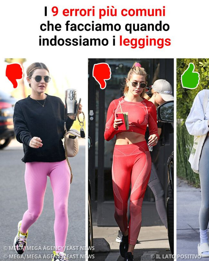 I 9 errori più comuni che facciamo quando indossiamo i leggins
