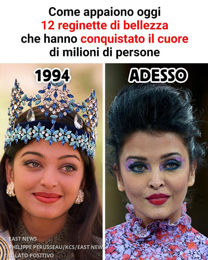 Come appaiono oggi 12 reginette di bellezza che hanno conquistato il cuore di milioni di persone