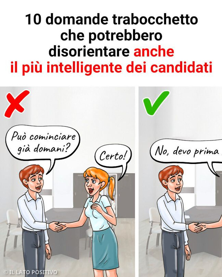 10 domande trabocchetto che potrebbero disorientare anche il più intelligente dei candidati