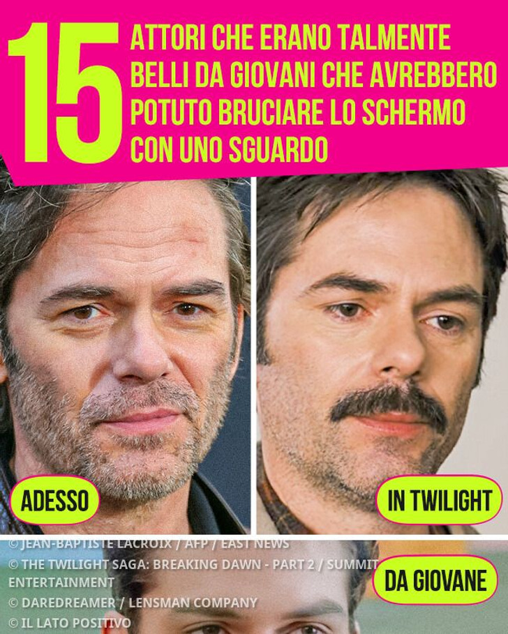 15 attori che erano talmente belli da giovani che avrebbero potuto bruciare lo schermo con uno sguardo