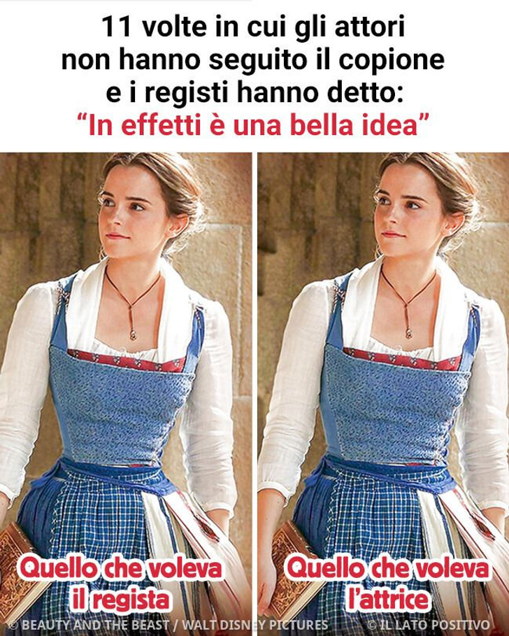 11 volte in cui gli attori non hanno seguito il copione e i registi hanno detto: “In effetti è una bella idea”