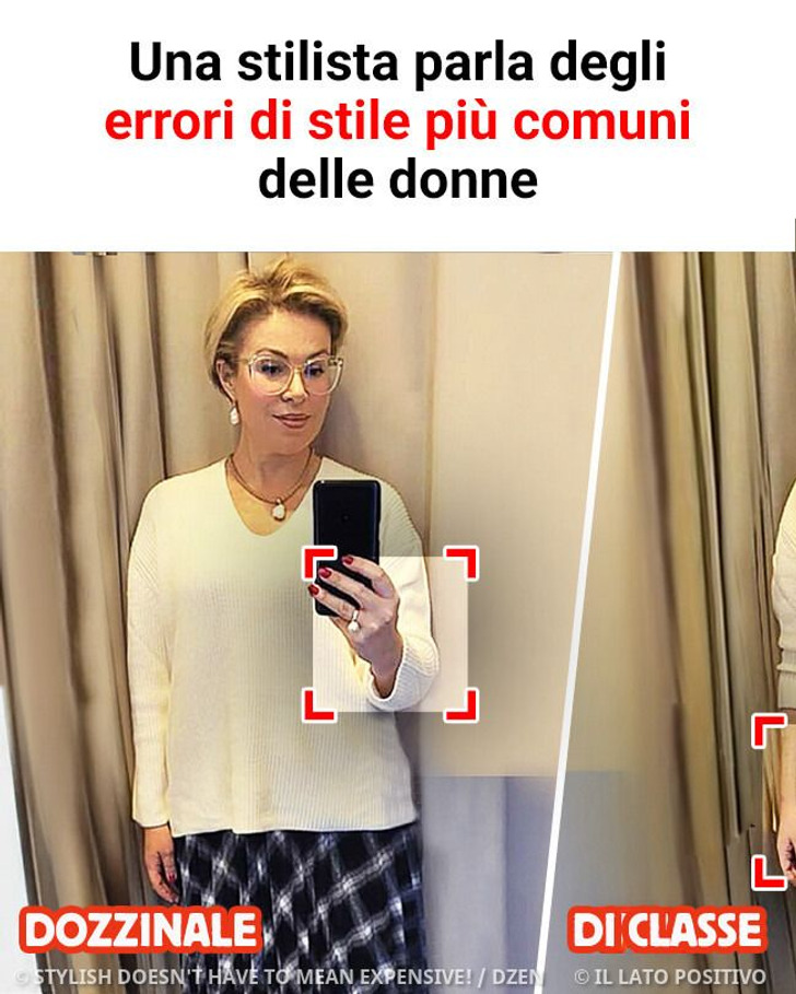 Una stilista parla degli errori di stile più comuni delle donne