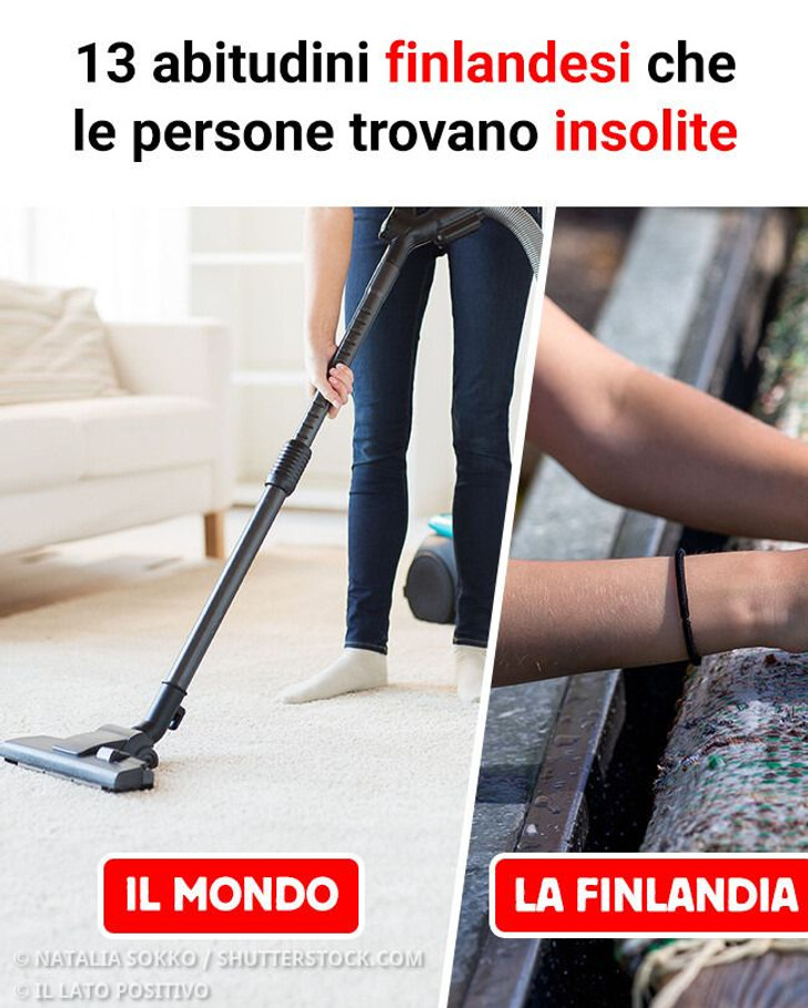 13 abitudini finlandesi che le persone trovano insolite