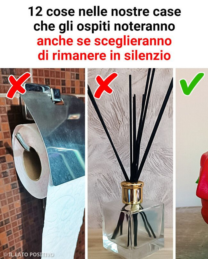 12 cose nelle nostre case che gli ospiti noteranno anche se sceglieranno di rimanere in silenzio