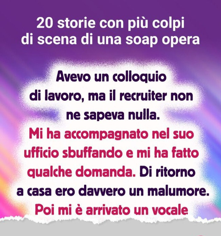 20 storie con più colpi di scena di una soap opera