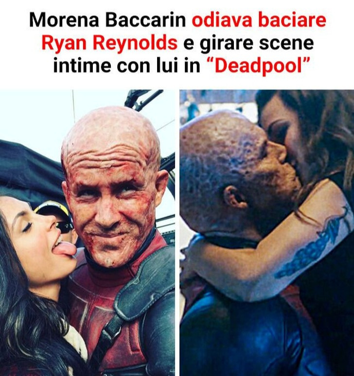 Morena Baccarin odiava baciare Ryan Reynolds e girare scene intime con lui in “Deadpool”