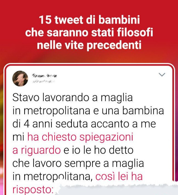15 tweet di bambini che saranno stati filosofi nelle vite precedenti